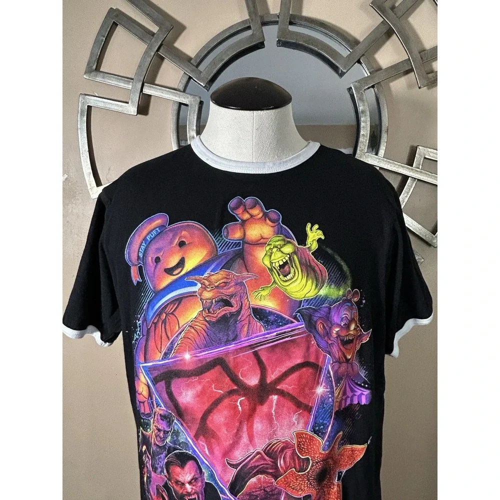 Halloween Horror Nights 2019 Womens Black‎ Fear To The Max T Shirt Medium M